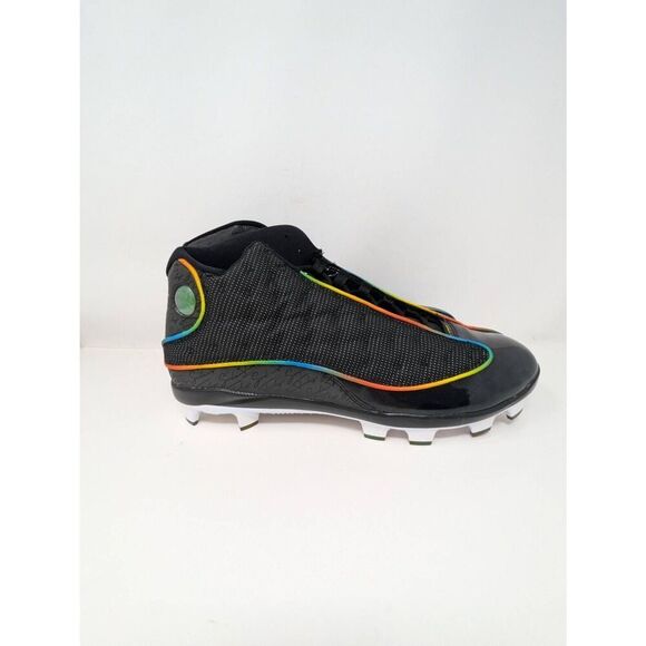 NEW RARE Jordan 13 X SoleFly MLB Miami Marlins Cleats Men’s Size 15 BQ3193-001 main image 10